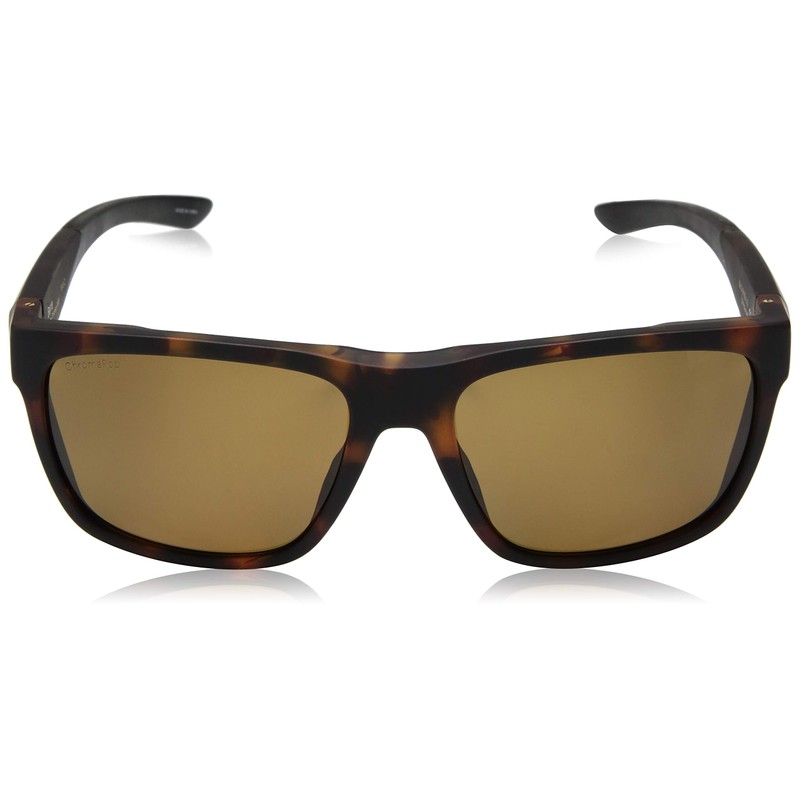 Smith Barra Sunglasses Matte Tortoise/ChromaPop Polarized Brown