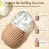 3-in-1 Facial Massager Set, Walnut Face Brush, Stainless Steel Gua