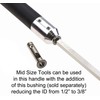Simple Woodturning Tools Colored Lathe Tool Handle - Solid Aluminum