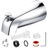 Enhon Tub Spout, Universal Fits 1/2'' Copper Pipe, 1/2'' IPS