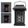 Outdoor Hanging Solar Lantern Energy Saving Warm Light Rechargeable Solar