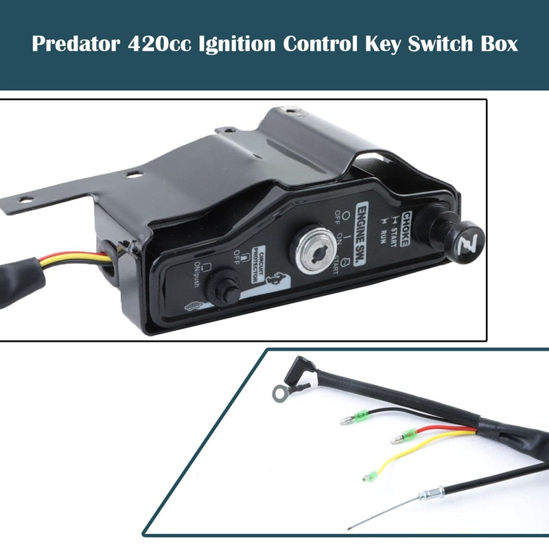 RAROZEEK 670cc Predator Engine Ignition Control Box Compatible with Harbor