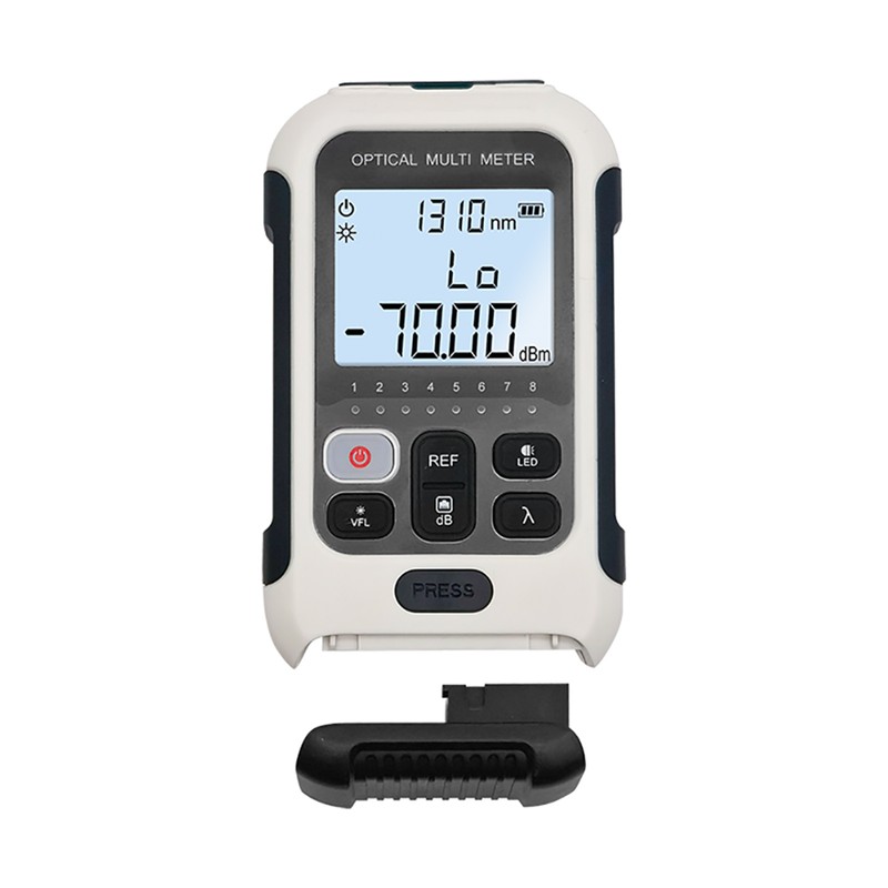Handheld Optical Multimeter High Accuracy Rechargeable Optical Power Meter Fiber