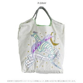Ball & Chain 313113 Dragon D.DRAGON Dragon Shopping Bag, PGRAY