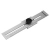 SPORWAY Precision Marking Gauge 200 mm, Stop Ruler Marking Tool