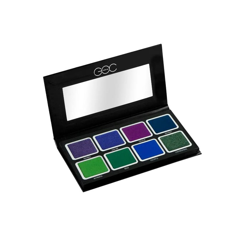 GOC, Paleta de sombras minerales con pigmento de alta definición,