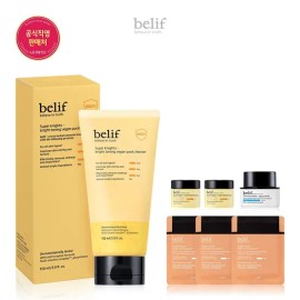 Belief [LT]슈퍼 나이츠 - 브라이트 토닝 비건 팩클렌저 150ml [LT] Super Nights - Bright Toning Vegan Pack Cleanser 150ml