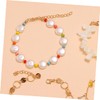 SAFIGLE Luxury Multi-Layer Alloy Anklet Set Beads Women Lady Girl