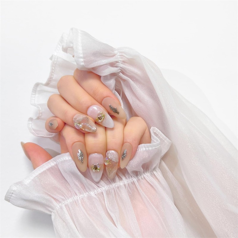 SoraraBeauty Nail Tips 100% Handmade Paste Nail Gel Nail Seal
