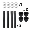 42mm Diesel Heater Duct Hose, 4 Pack Flexible Warm Air