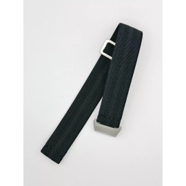 Seals Watch Company New No Pass, Diver Elastic Watch Strap Band Belt in 22mm - Dark Bond Style