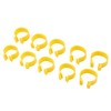 100PCS Chicken Ankle Rings Reusable Plastic Duck Leg Bands Clips