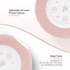 Reacher Auto Dimmable Sound Machine Alarm Clock with Night Lights,