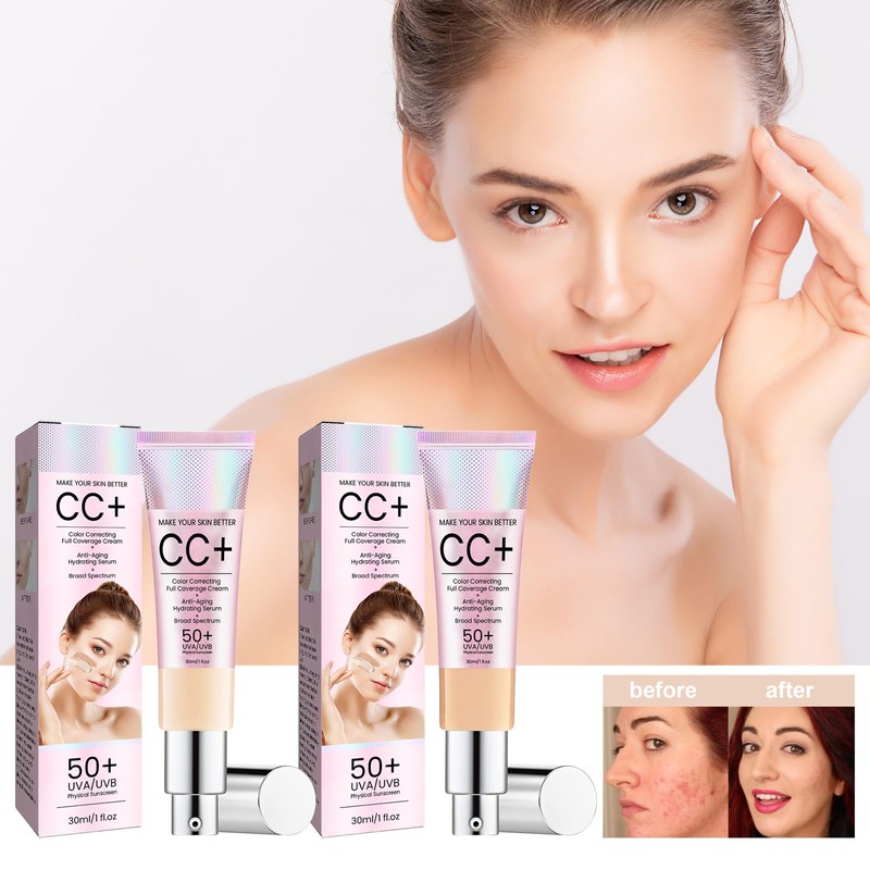 Tkekruh CC Cream Colour Correcting 30 ml, CC Creme Foundation