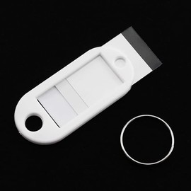 Pack of 20 Plastic Key Tags Key Tags Labels Key Tags Key Tags Key Labels for Home, Offices, Pet ID, Suitcase