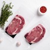 Grumpy Butcher Large Ribeye Steaks, 4 Pack (12 oz each)