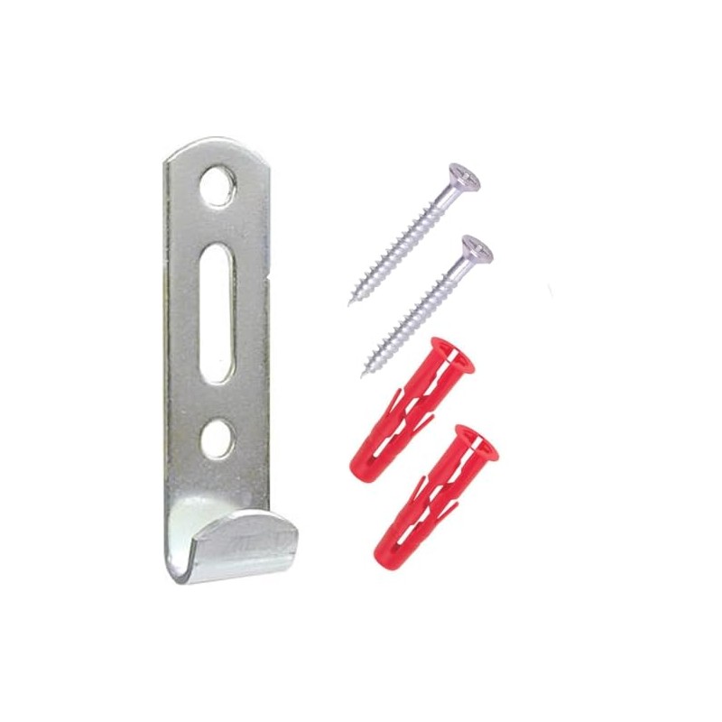 J Wall Hook Picture Hanging Heavy Duty & Fixings 5