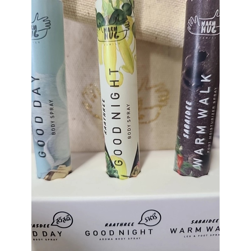 warm hug Happy Flight Essential Oil Spray 3 Pack