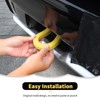 RT-TCZ Tow Hook Covers - Bumper Tow Hook Rubber Protector