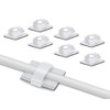 Elfcam - 30PCS Adjustable Cable Clips, Adhesive Cable Organizer Cord