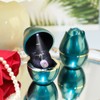 Rolin Roly Green Pendant Box with LED Light Rose Jewelry