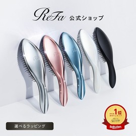 Rifa 리파 ReFa 에일 브러쉬 정전기 방지 헤어브러쉬 두피 마사지 윤기 관리 프리미엄 빗 ReFa Aile Brush Anti-Static Hair Brush Scalp Massage Shine Care Premium Comb