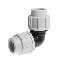 PLASSON 7050 25mm MDPE Elbow Bend