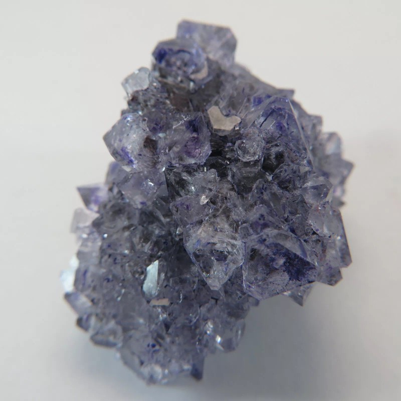 ALUM (small), PURPLE color Lab created Display MINERAL, from POLAND