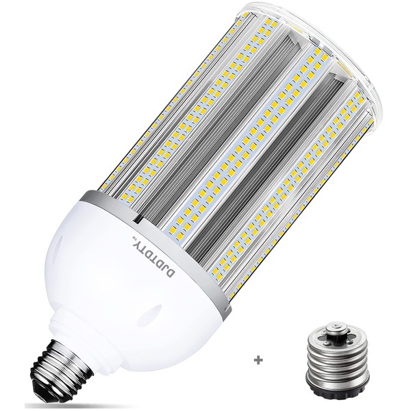DJDTDTY 60W LED Corn Light Bulb, E26 E39 Base ，Light Color: White, Unit Count: 1Pack, Commodity Wattage: 60Watt(watts, 60.00)