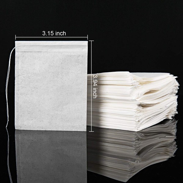 BetyBedy Tea Filter Bags, Disposable Tea Infuser, Safe & Natural