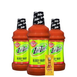 Parkway Gifting Co. Bloody Mary Gift Set, 3 Bottles of Zing Zang Bloody Mary Mix 1.75L and Cholula Hot Sauce Pack – Zesty and Spicy Blend for Cocktails, Ideal for Parties, Events, and Bar, Ready to Use