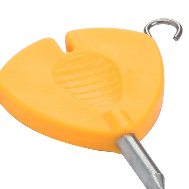 2Pcs Portable Fishing Bait Needle Hook Knot Puller Fishing Baiting