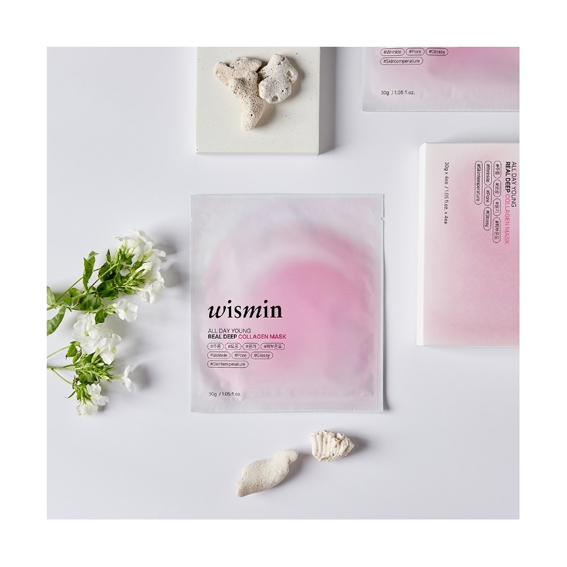 Wismin All Day Young Real Deep Collagen Mask Pack 1