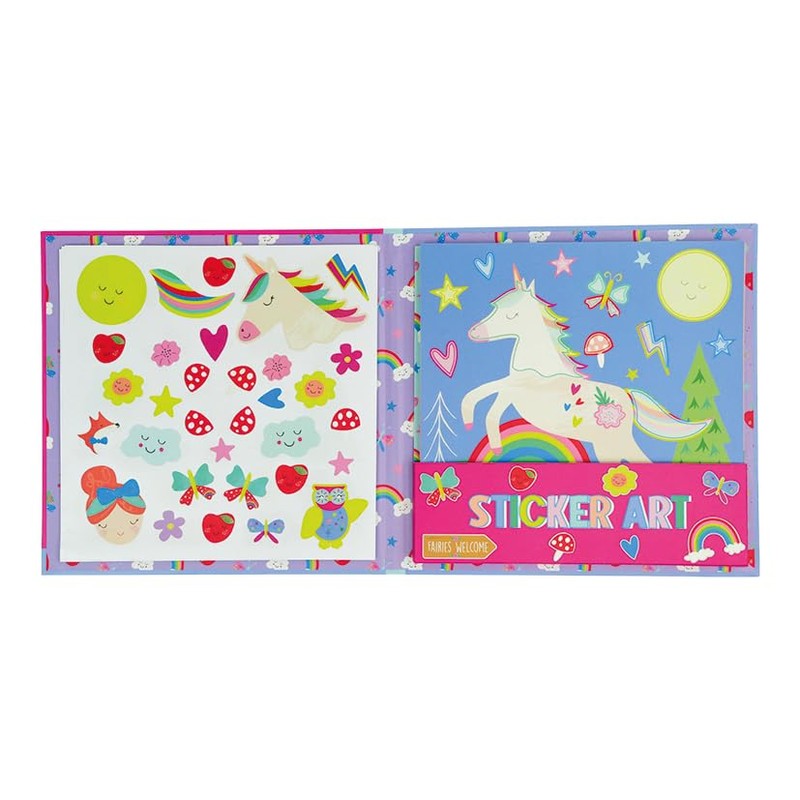 Floss & Rock Rainbow Fairy Sticker Art Set