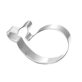 WJSYSHOP Whale Cookie Cutter Stainless Steel