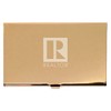 Metal Business Card Holder Laser Engraved with Realtor Logo (Gold)