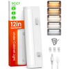 ALUSSO 12 Inch LED Under Cabinet Lighting Hardwired & Plug