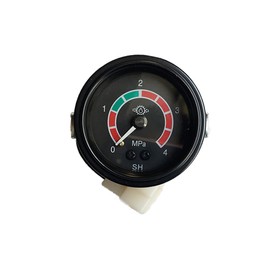 Oil Pressure Gauge, Universal Oil Pressure Indicator Tractor Replace Meter for Measuring Auto Oil Pressure, 12V (0-1.0Mpa)