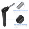 uxcell 2pcs Clamping Lever Handles, M5 x 30mm 304 Stainless