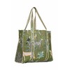 INDACORIFY Beautiful Printed Cotton Tote Bag Indian Handmade Shopping Bag