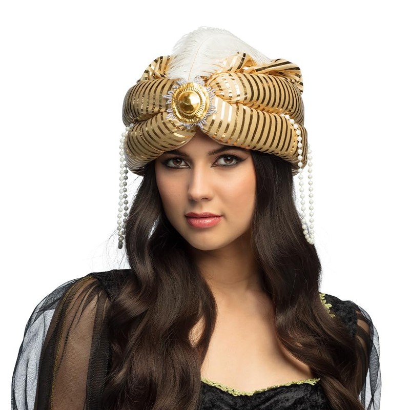 Boland 81036 Hat Sultan Prince Headpiece for Adults, Festival, Carnival,
