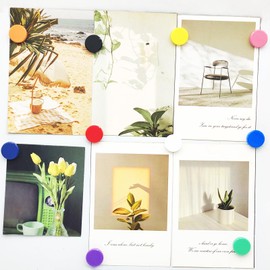 DUJEQM Magnets for Magnetic Board Magnets Strong Pack of 30 10 Colours Magnetic Fridge Magnets Fridge Magnets Mini Small Magnets Whiteboard Magnets Colourful Magnets Round Magnets for Blackboard,