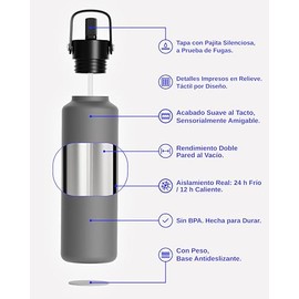 Botella Oficial FIFA World Cup 2026 |DRIB Country Touch de Acero Inoxidable 700 ml – Aislamiento Doble al Vacío, a Prueba de Fugas, Sin BPA, Tapa con 