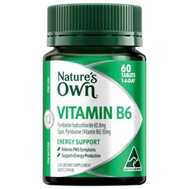 Nature's Own Vitamin B6 Tab X 60