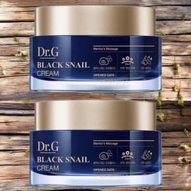 Dr.G Skin Nutrition Supply Skin Moisturizing Black Snail Cream Duo 2 x 50ml / 닥터지 피부영양공급 피부촉촉 블랙 스네일 크림 듀오 2개 50ml