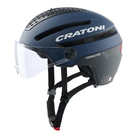 Cratoni Unisex - Adult Commuter Helmets, Matte Blue, M