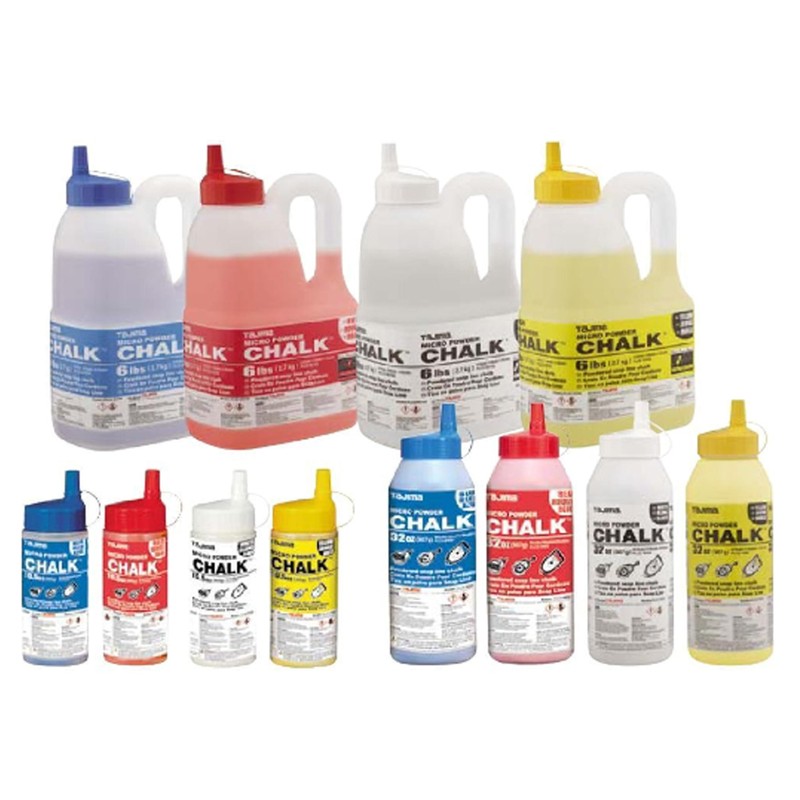 TAJIMA Micro Chalk - White 10.5 oz (300g) Ultra-Fine Snap-Line