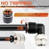 TuoLauthon 70PCS Air Hose Push to Connect Fittings Kit,1/4 1/8