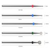 BNG Cuticle Bit Nail Drill Set 5Pcs Electric Ball Drill
