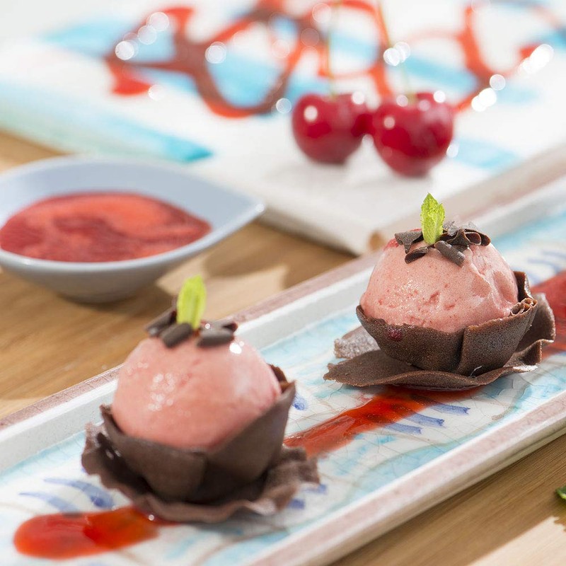 DECORA 0062951 Shapes Half Ball Anodised Aluminium Silver/Black, Diameter 5